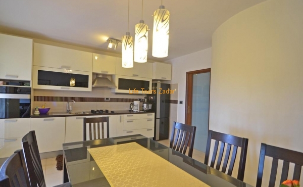 kitchen with dining room